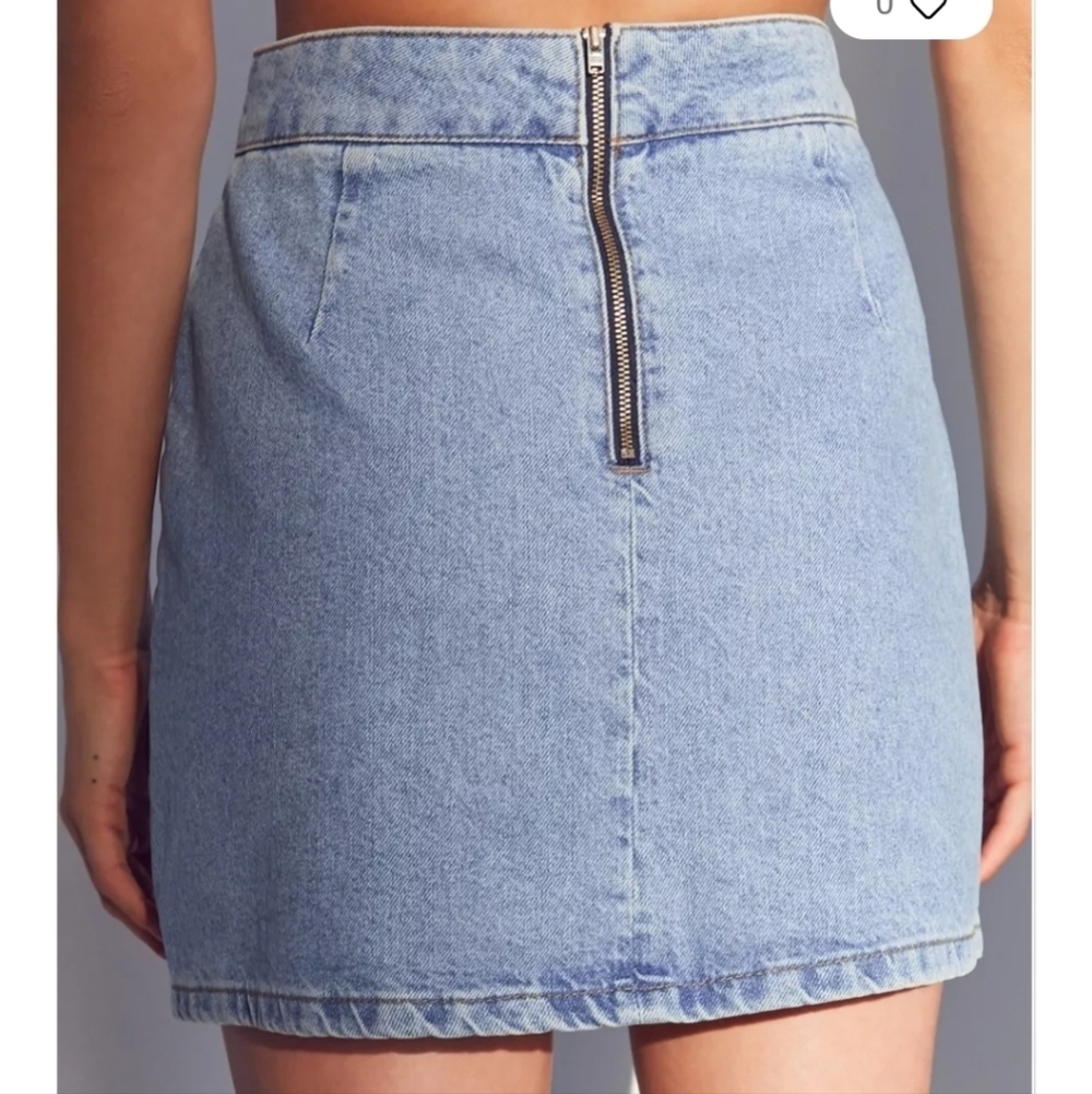 BDG Utility A-Line Denim Mini Skirt Size XS - Picture 7 of 16
